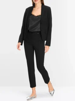 Marc Cain Hosen-7/8 HOSE AUS FEINEM JERSEY black