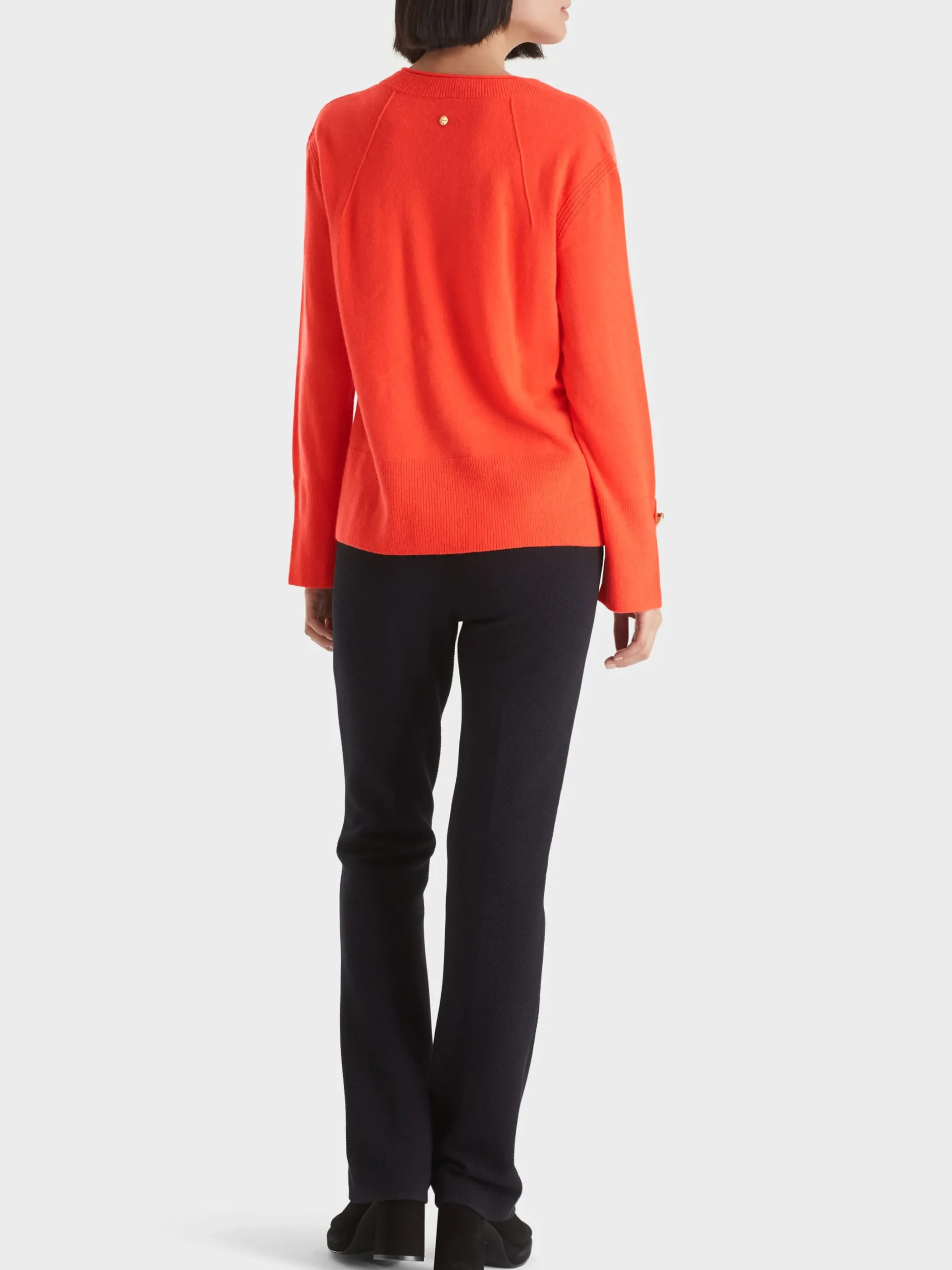 Marc Cain Pullover & Sweatshirts|Strick-ARTIKEL NICHT VERFÜGBAR bright tomato