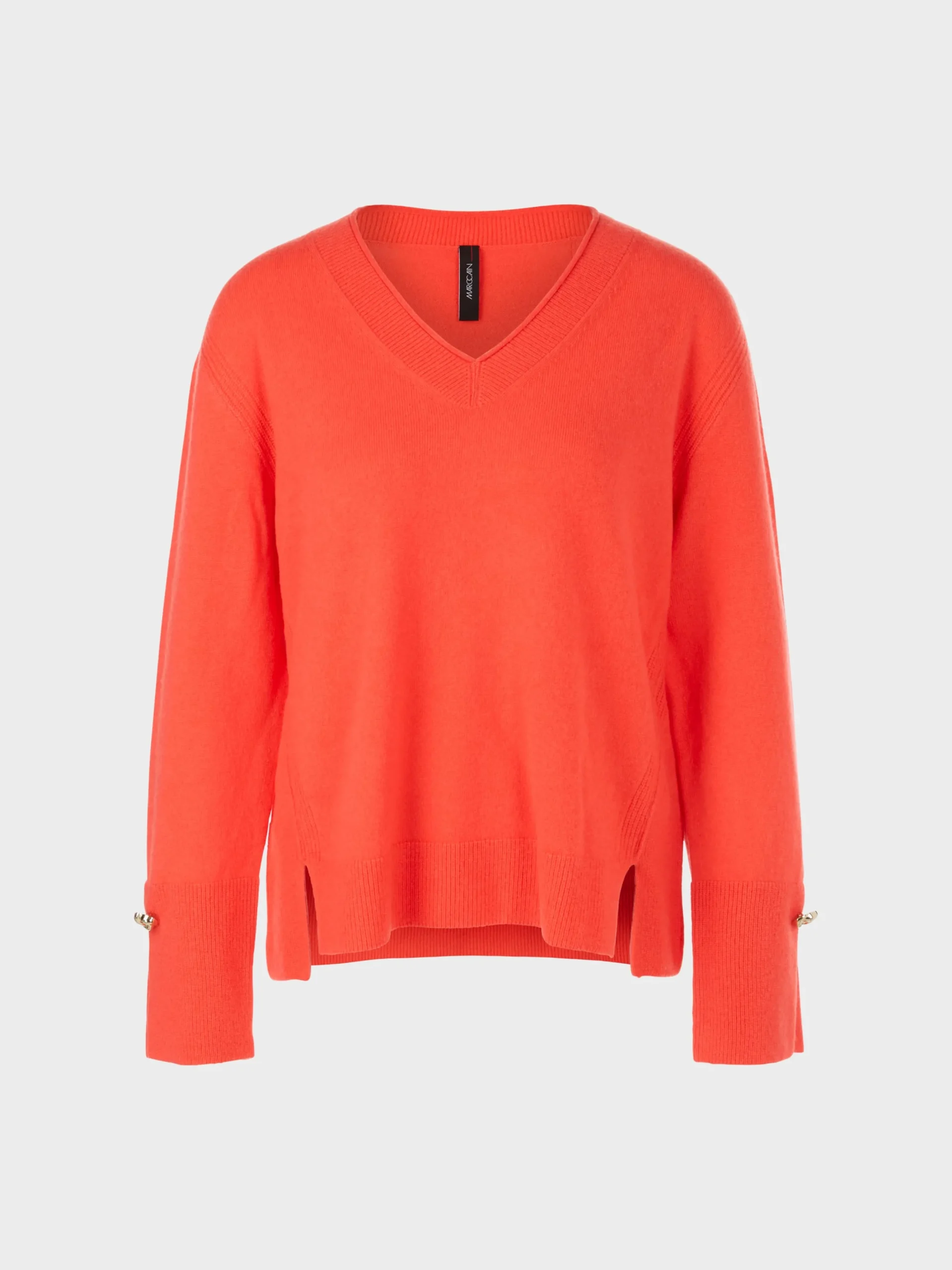 Marc Cain Pullover & Sweatshirts|Strick-ARTIKEL NICHT VERFÜGBAR bright tomato