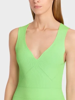 Marc Cain Kleider|Strick-ARTIKEL NICHT VERFÜGBAR light apple green