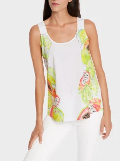 Marc Cain Shirts & Tops-AUSGESTELLTES TOP white