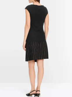 Marc Cain Shirts & Tops-BASIC-SHIRT MIT WEITEM AUSSCHNITT black
