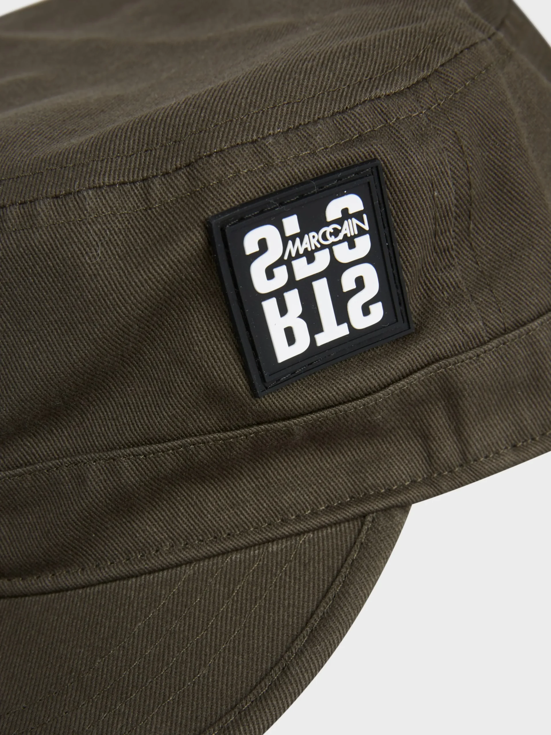 Marc Cain Accessoires-BAUMWOLL-CAP MIT SONNENSCHILD forest night