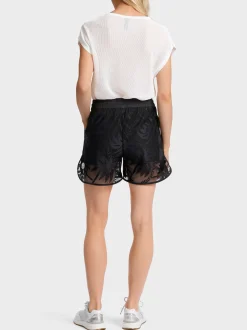 Marc Cain Hosen-BEACHPOINT-SHORTS MODELL WITTEN midnight blue