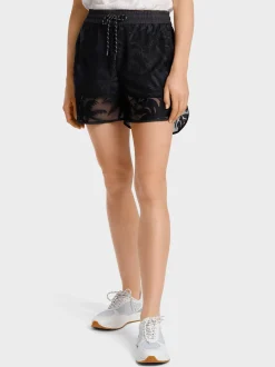 Marc Cain Hosen-BEACHPOINT-SHORTS MODELL WITTEN midnight blue