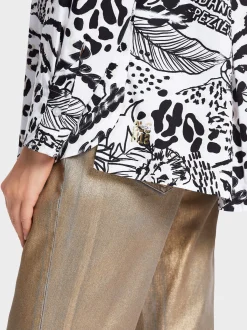 Marc Cain Blusen & Tuniken-BEDRUCKTE HEMDBLUSE