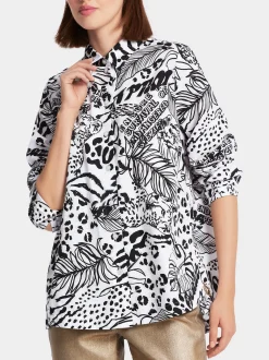 Marc Cain Blusen & Tuniken-BEDRUCKTE HEMDBLUSE