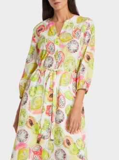 Marc Cain Kleider-BEDRUCKTES KLEID pale lemon