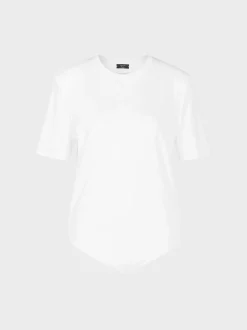 Marc Cain Shirts & Tops-BEQUEMER BODY white
