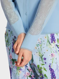 Marc Cain Jacken|Strick-BESTICKTER CARDIGAN 