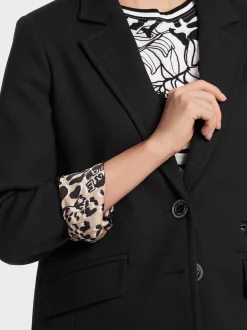 Marc Cain Blazer-BLAZER AUS BAUMWOLLE black