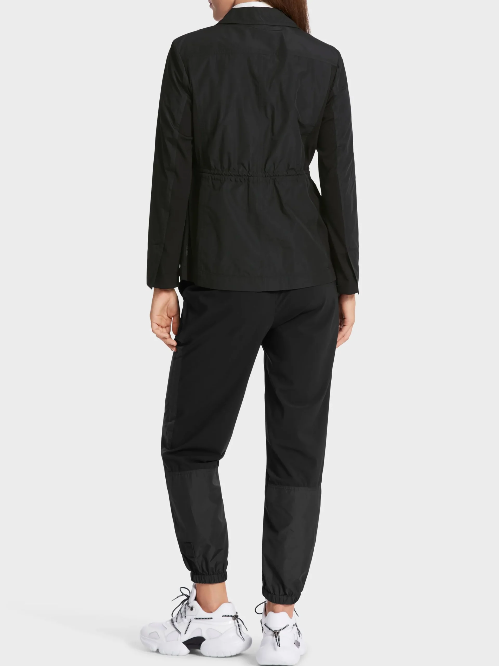 Marc Cain Blazer|Hosenanzüge-BLAZER AUS RECYCELTEM POLYESTER black