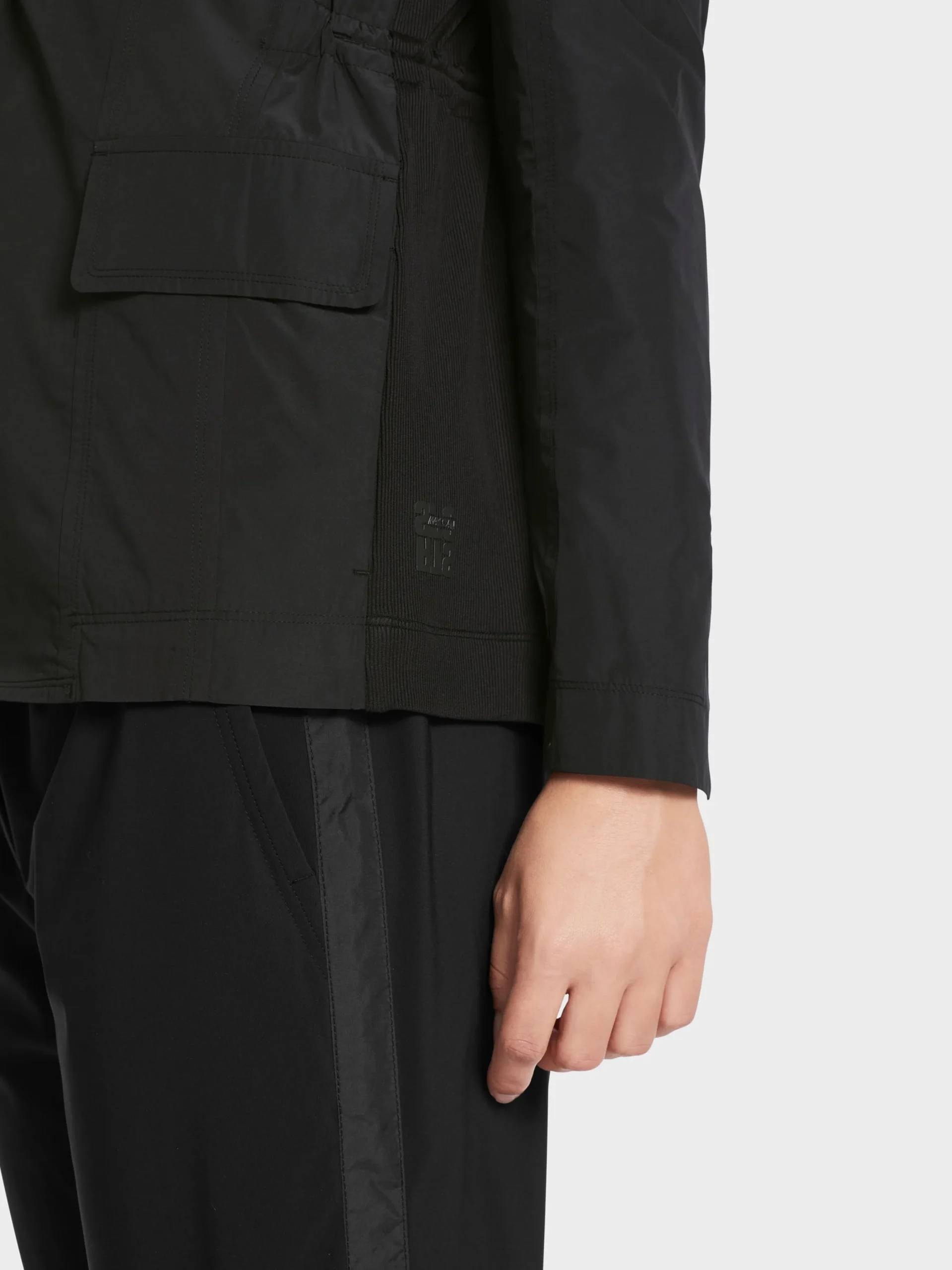 Marc Cain Blazer|Hosenanzüge-BLAZER AUS RECYCELTEM POLYESTER black
