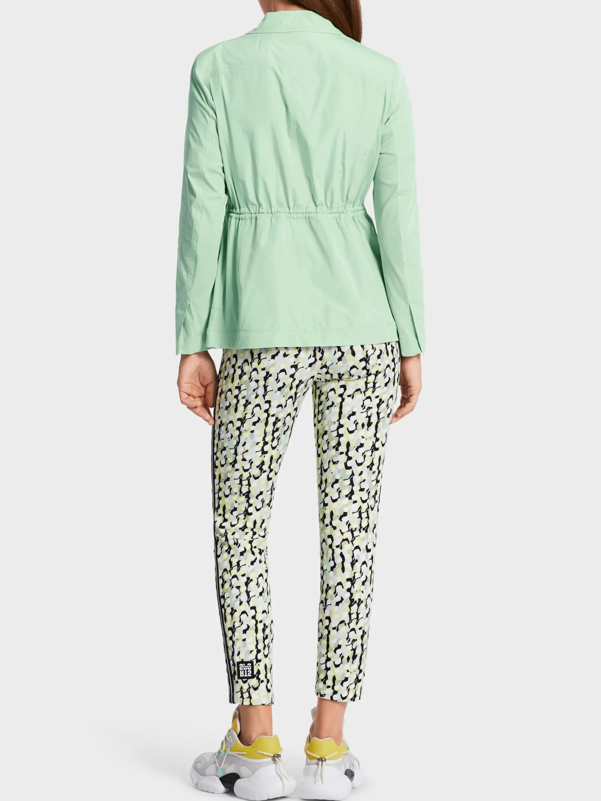 Marc Cain Blazer|Hosenanzüge-BLAZER AUS RECYCELTEM POLYESTER soft sage