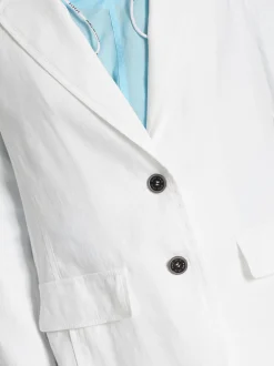 Marc Cain Blazer-BLAZER IM KNITTERLOOK white