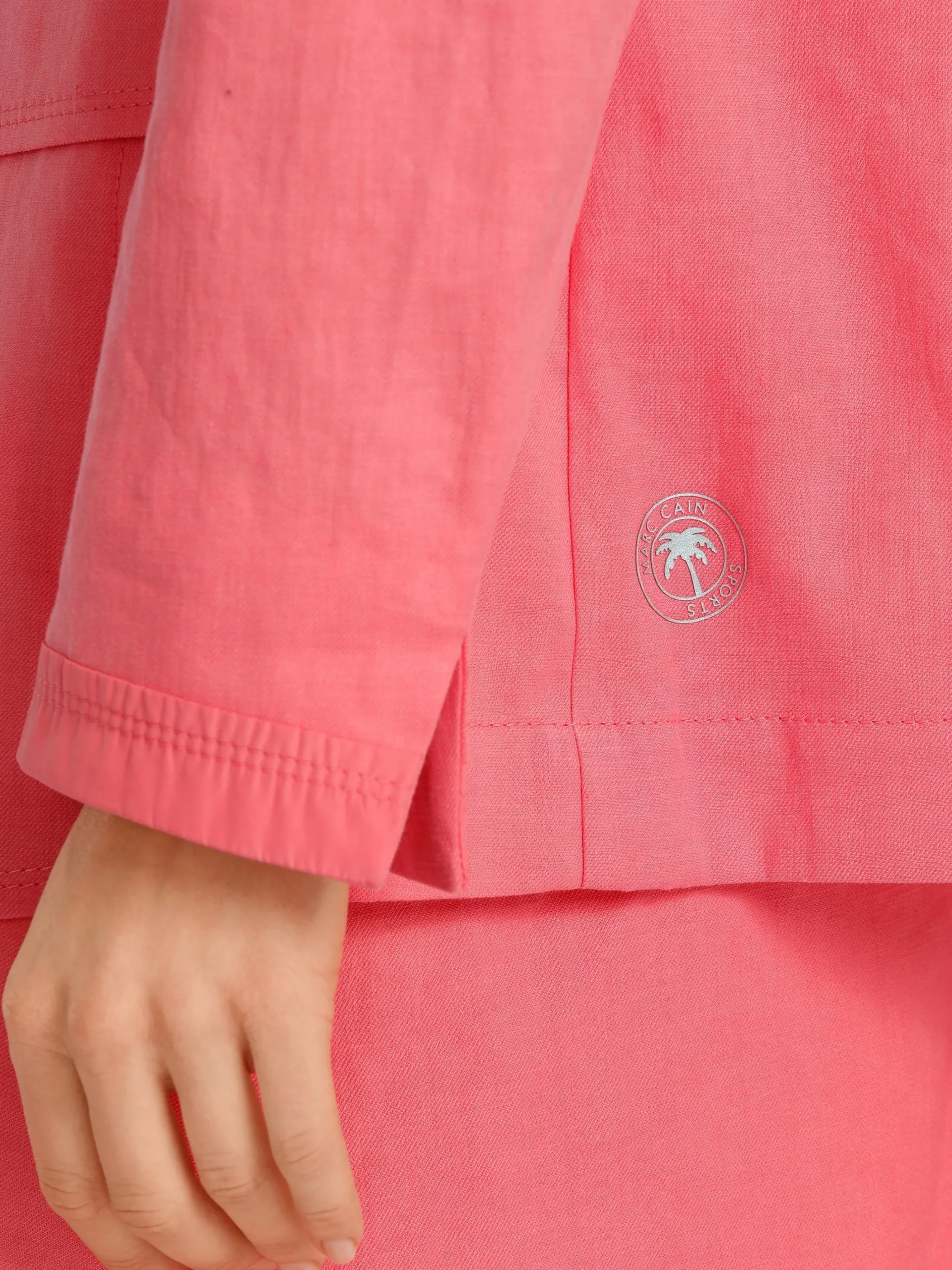 Marc Cain Blazer|Hosenanzüge-BLAZER IM KNITTERLOOK light neon red