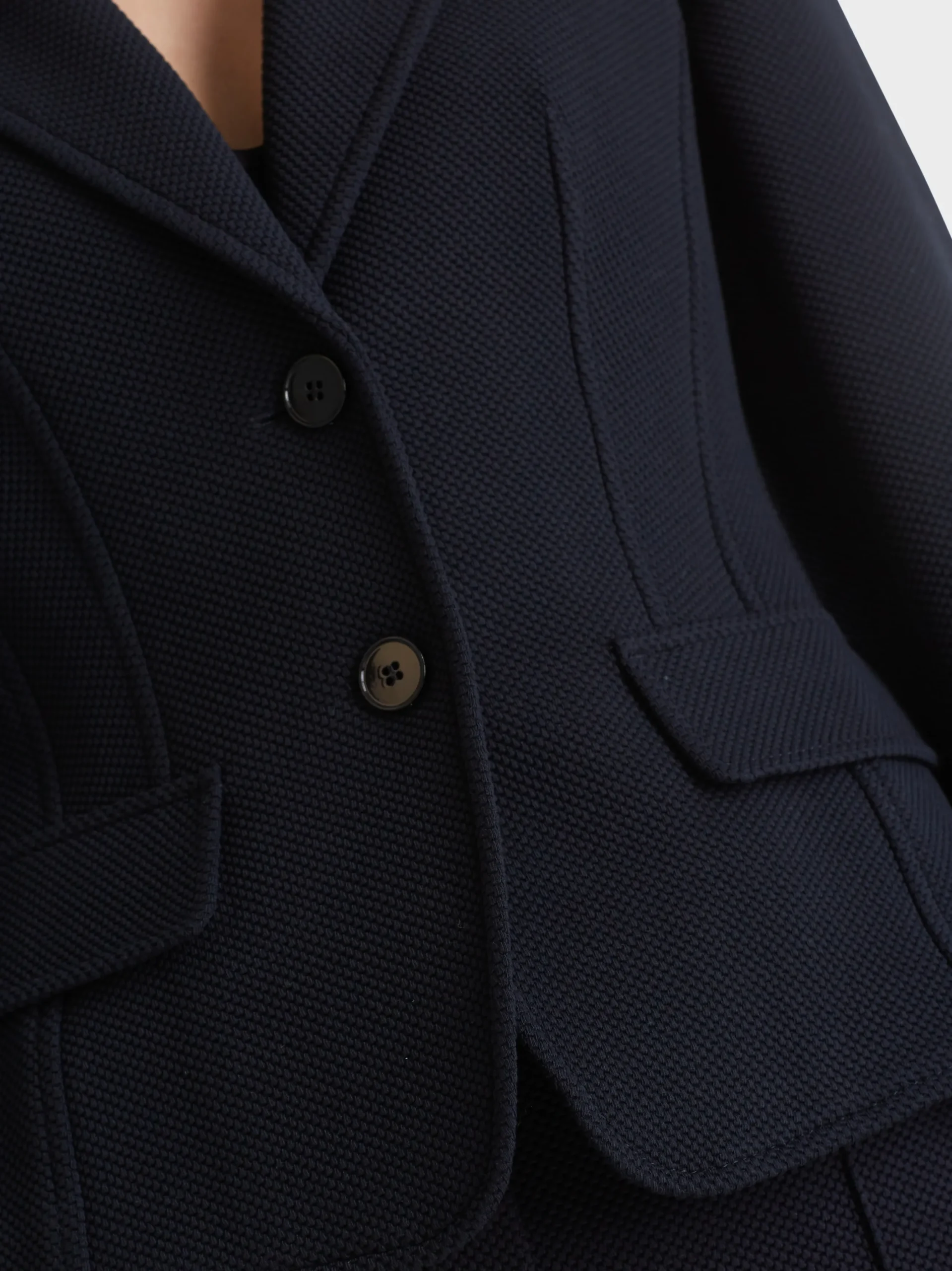 Marc Cain Blazer-BLAZER IM TAILORING-FIT midnight blue