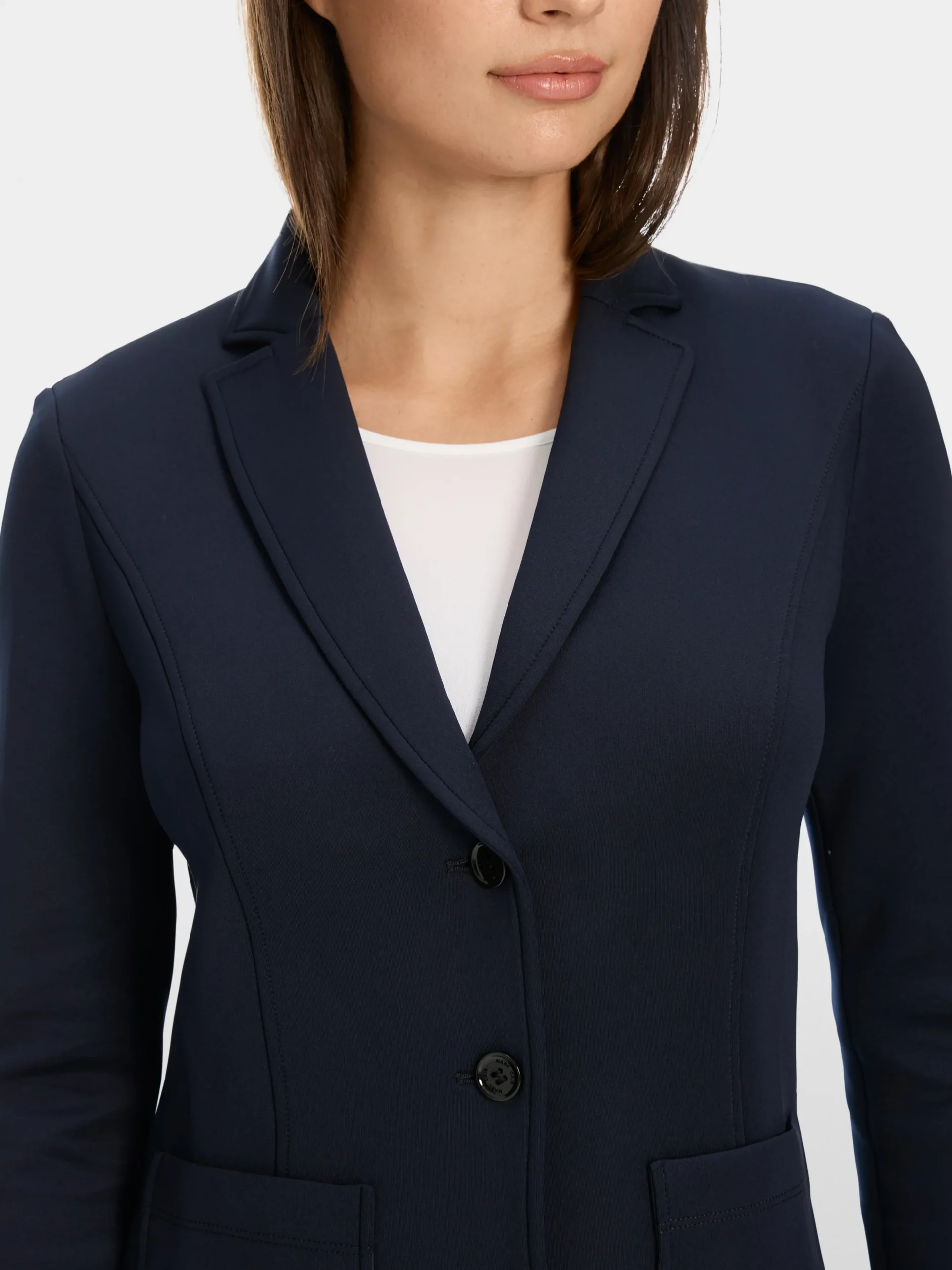 Marc Cain Blazer-BLAZER MIT AUFGESETZTEN TASCHEN midnight blue