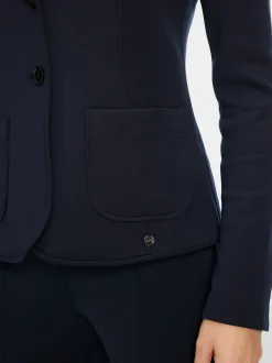 Marc Cain Blazer-BLAZER MIT AUFGESETZTEN TASCHEN midnight blue