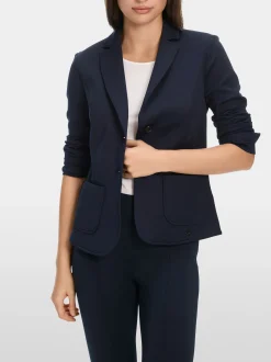 Marc Cain Blazer-BLAZER MIT AUFGESETZTEN TASCHEN midnight blue