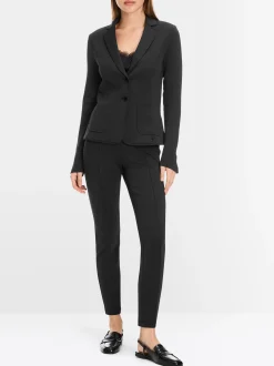 Marc Cain Blazer-BLAZER MIT AUFGESETZTEN TASCHEN black