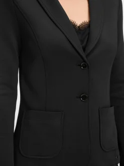 Marc Cain Blazer-BLAZER MIT AUFGESETZTEN TASCHEN black