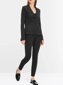 Marc Cain Blazer-BLAZER MIT AUFGESETZTEN TASCHEN black