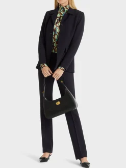 Marc Cain Jacken-BLAZER MIT SCHMALEM REVERS midnight blue