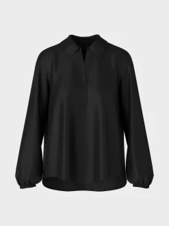 Marc Cain Blusen & Tuniken-BLUSE IM POLO-STIL black