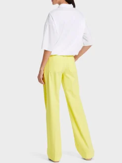 Marc Cain Blusen & Tuniken|Shirts & Tops-BLUSE MIT PLATZIERTEM PRINT white