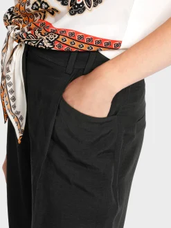 Marc Cain Hosen-BUNDFALTENHOSE MODELL WASCO black