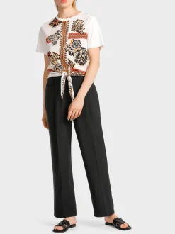 Marc Cain Hosen-BUNDFALTENHOSE MODELL WASCO black