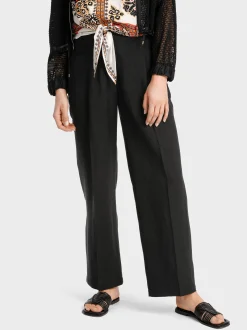 Marc Cain Hosen-BUNDFALTENHOSE MODELL WASCO black