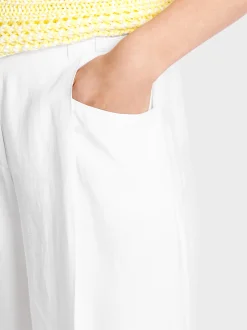 Marc Cain Hosen-BUNDFALTENHOSE MODELL WASCO white