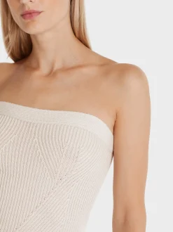 Marc Cain Shirts & Tops|Strick-BUSTIER KNITTED IN GERMANY smoke