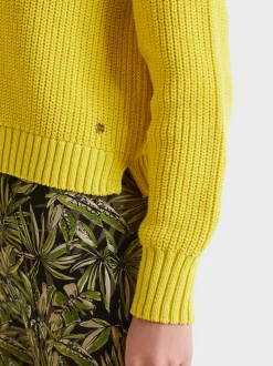 Marc Cain Jacken-CARDIGAN KNITTED IN GERMANY bright sulphur