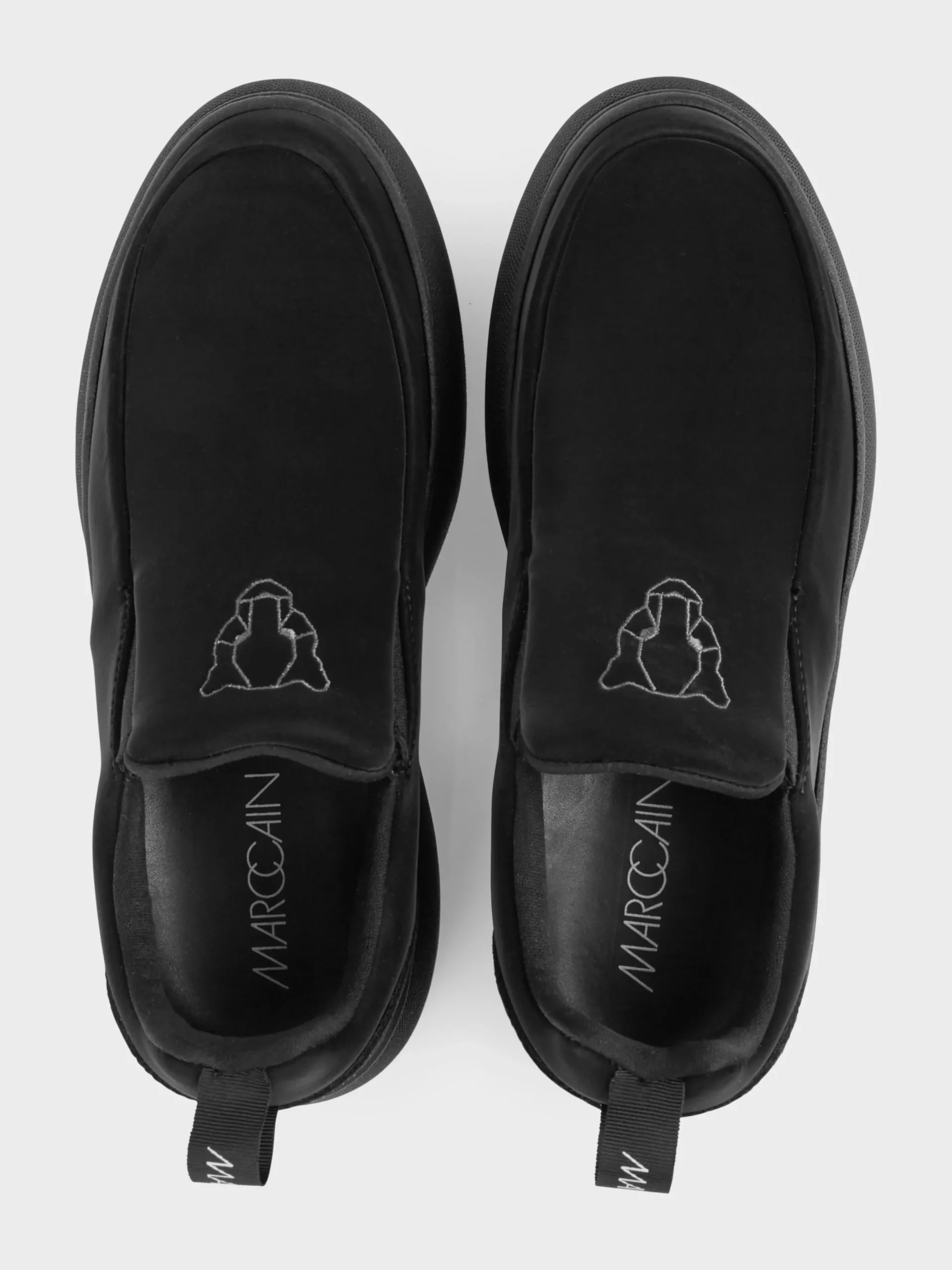 Marc Cain Schuhe-CHUNKY SNEAKER MIT LEO-KOPF black