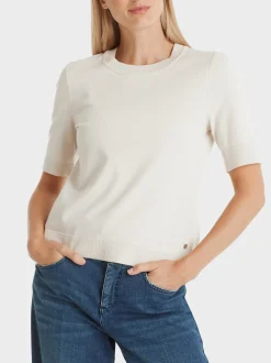 Marc Cain Strick|Pullover & Sweatshirts-CREW-NECK-PULLI 