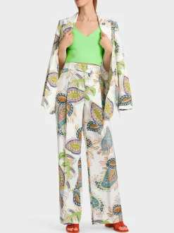 Marc Cain Shirts & Tops|Strick-CROPPED BUSTIER KNITTED IN GERMANY light apple green