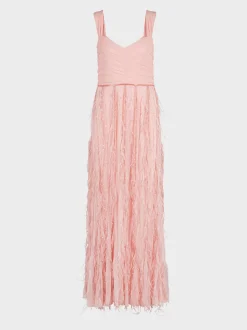 Marc Cain Kleider-EDLES TÜLLKLEID soft seashell
