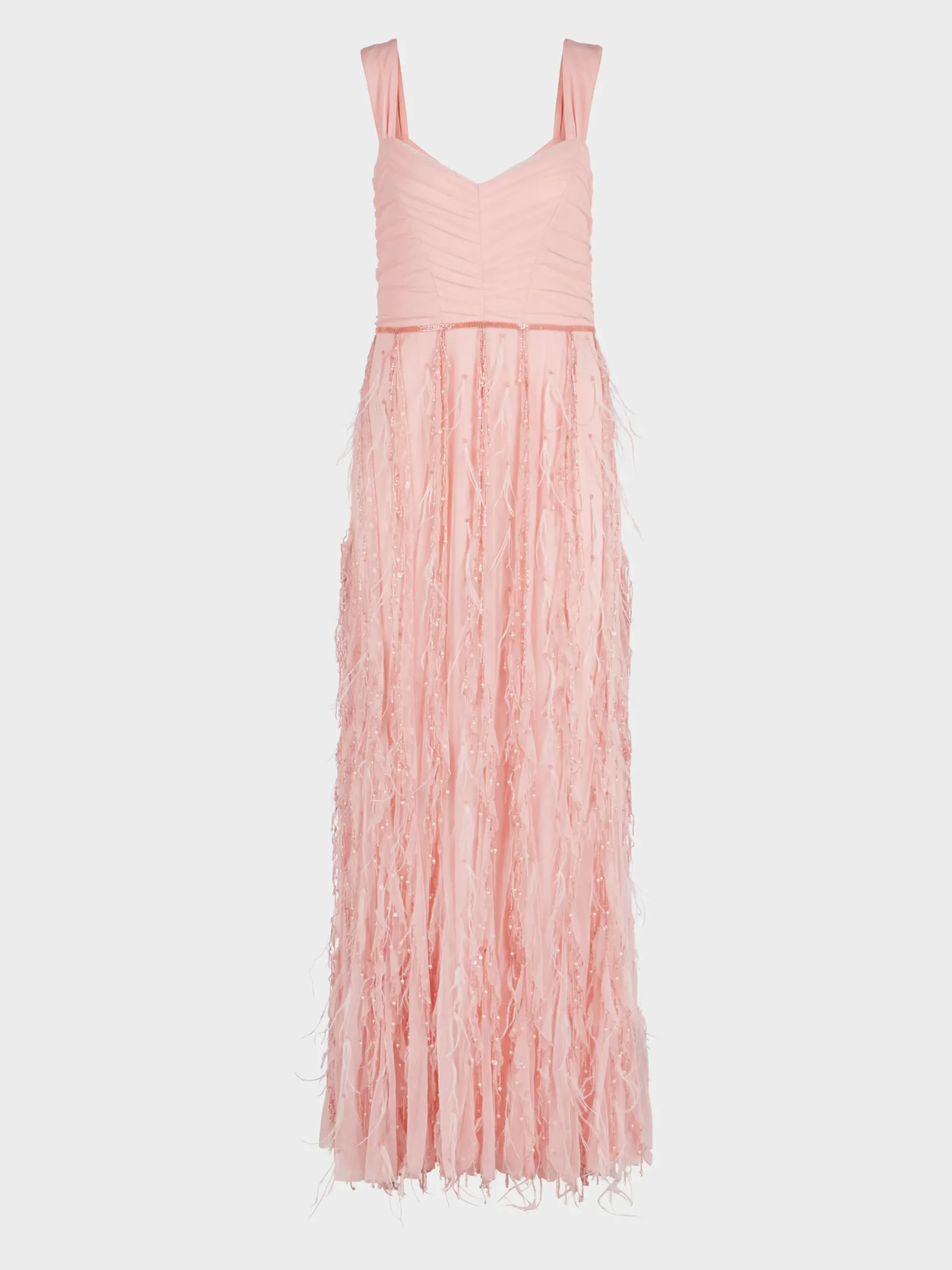 Marc Cain Kleider-EDLES TÜLLKLEID soft seashell