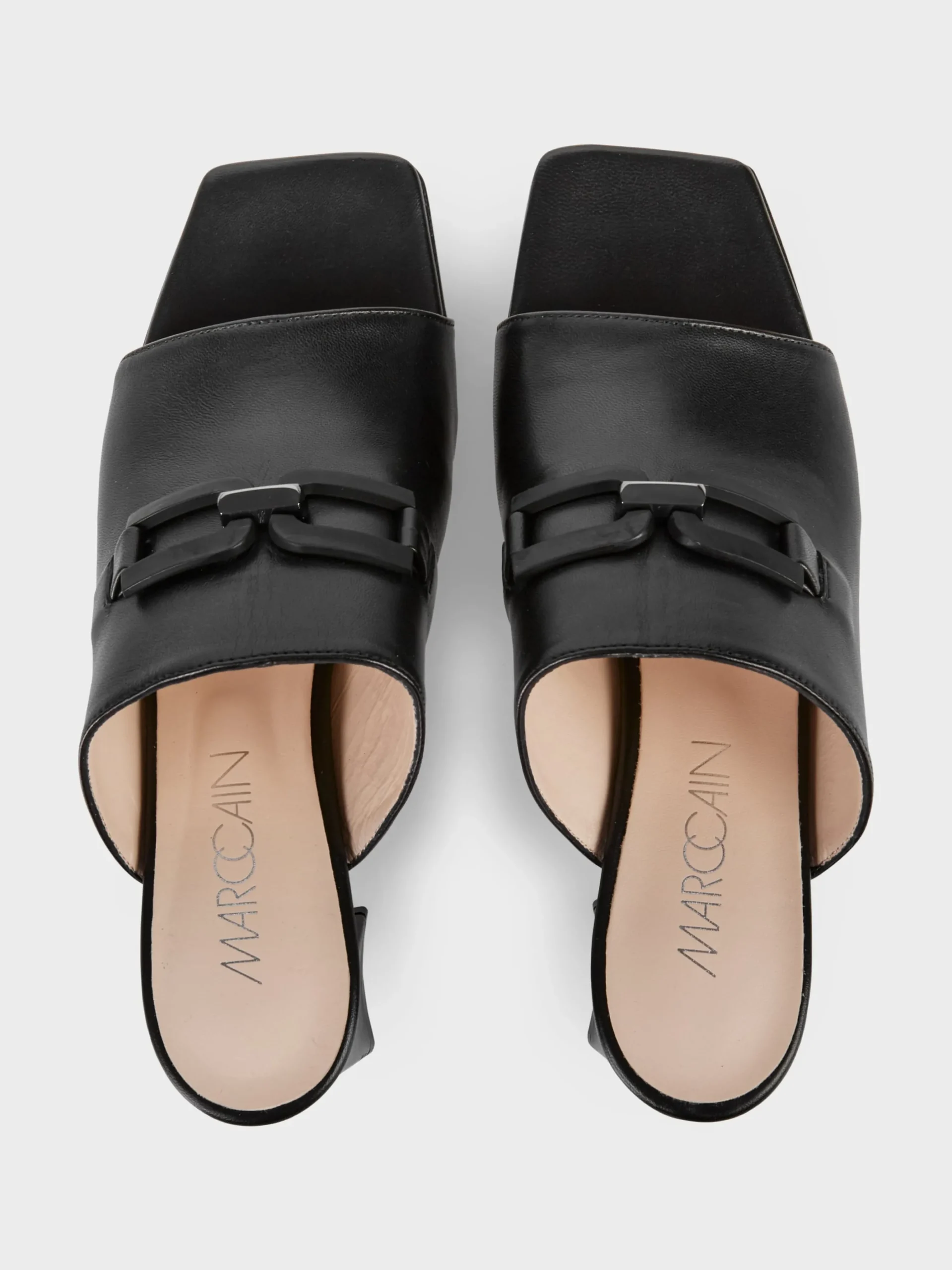 Marc Cain Schuhe-ELEGANTE MULES "RETHINK TOGETHER" black