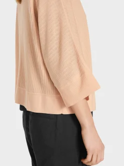 Marc Cain Jacken|Strick-ELEGANTER CARDIGAN IN KIMONOFORM soft rose