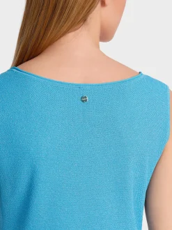 Marc Cain Shirts & Tops|Strick-ELEGANTES STRICKTOP light azure