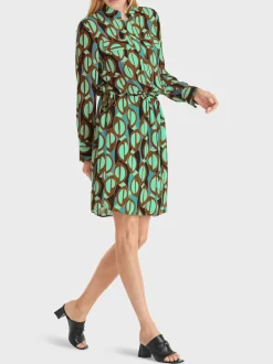Marc Cain Kleider-FARBENFROHES MINIKLEID soft malachite