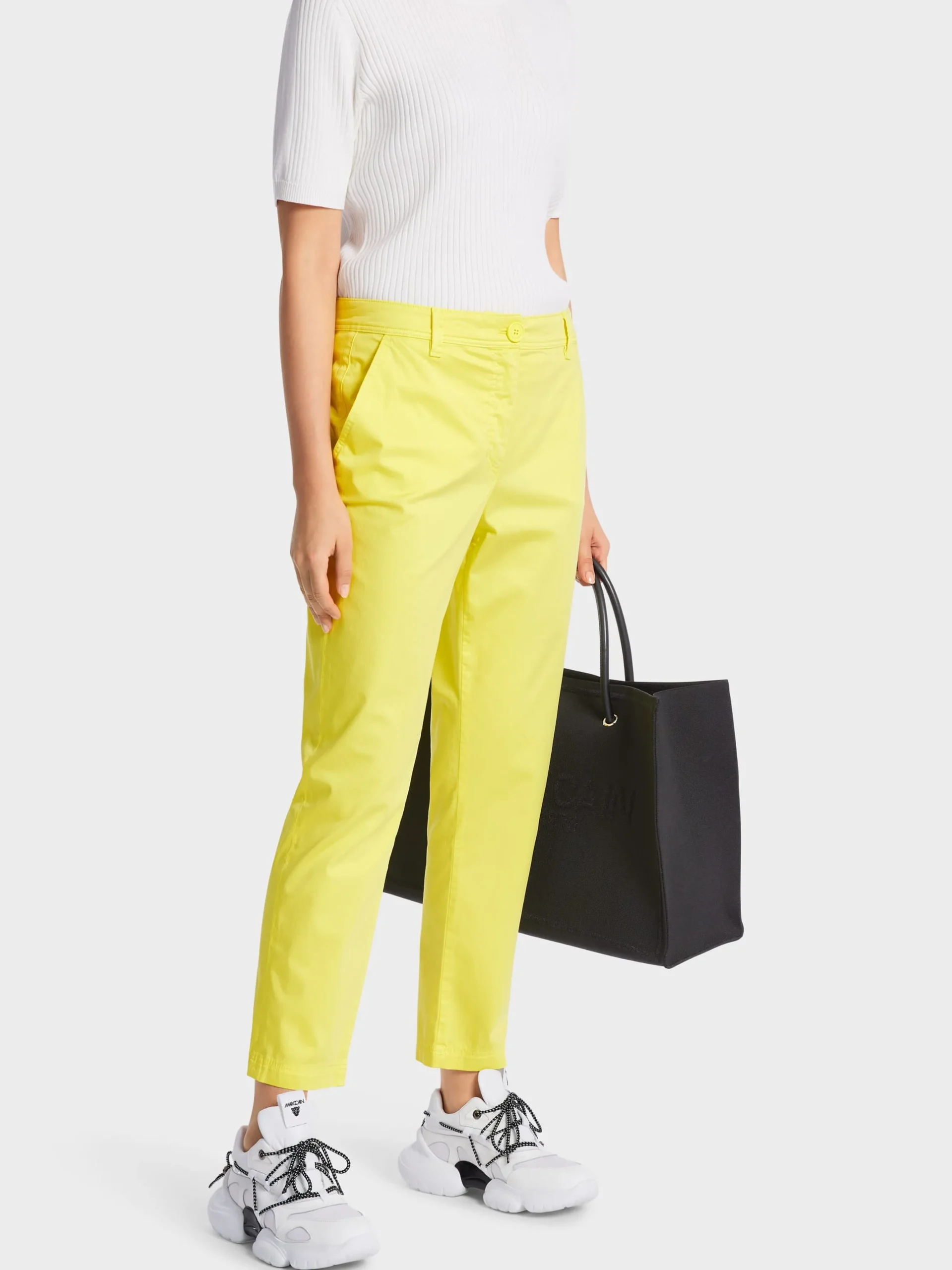Marc Cain Hosen-FEMININ GESCHNITTENE HOSE FRANCA soft limeade