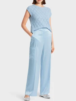Marc Cain Hosenanzüge-FEMININE CARGO-HOSE WUKARI soft summer sky