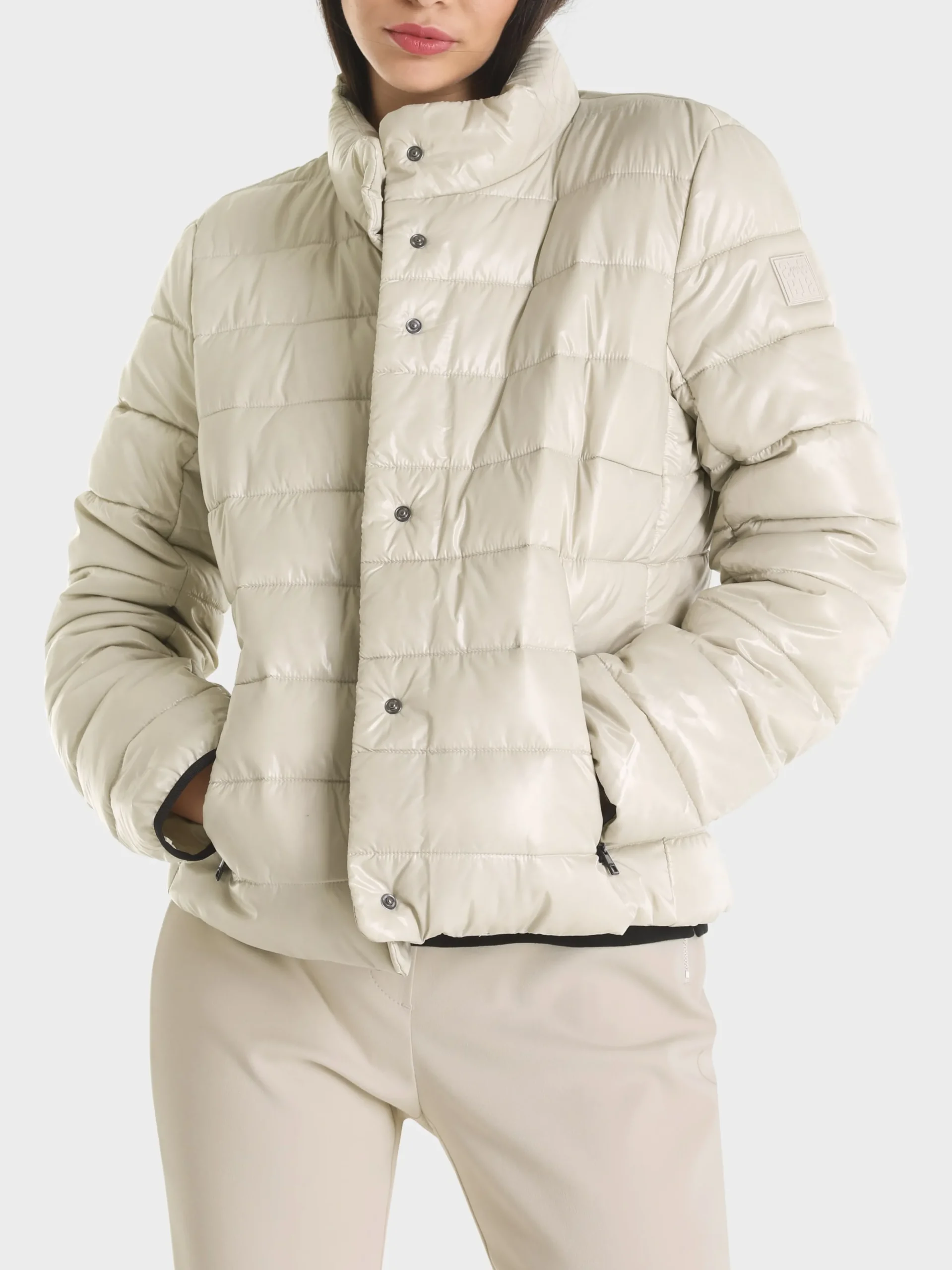 Marc Cain Mäntel & Outdoorjacken-FEMININE OUTDOORJACKE AUS DAUNE soft moon rock