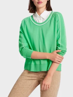 Marc Cain Pullover & Sweatshirts|Strick-FEMININER SWEATER 