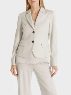 Marc Cain Blazer|Hosenanzüge-FIGURNAHER BLAZER smoke